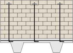 Diagram of patented system for Proto II Wall Systems